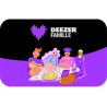 Deezer Family (e-carte)